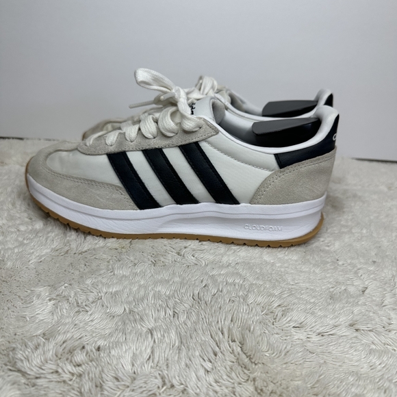 Adidas White and Black Sneakers - Picture 2 of 10